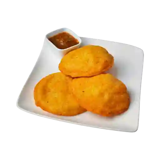 Arepa de Huevo con Carne