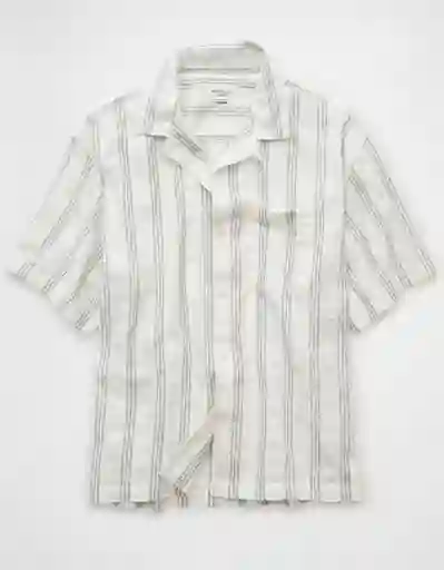 Camisa Hombre Blanco Talla: MEDIUM 2852100 American Eagle