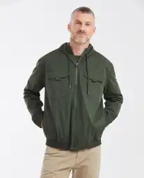 Chaqueta Windbreaker Verde Selvoso Ultraoscuro Talla M Chevignon