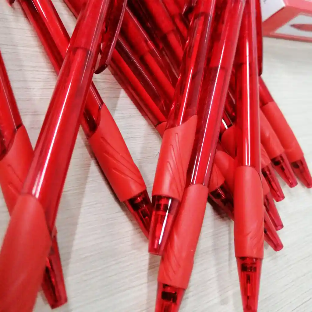 Faber Castell Bolígrafo Retractil Job Rojo F-R