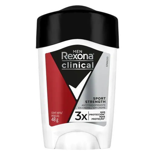 Rexona Desodorante Sport Strength en Crema