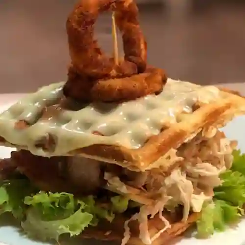 Waffle de Pollo