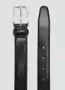 Cinturón Basico Negro Talla 90 Hombre Mango