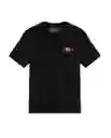 Camiseta Small Graphic Masculino Negro Sombrio Talla M Chevignon