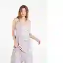  Vestido Ana Mujer Crudo Creme Claro Talla L Naf-Naf 