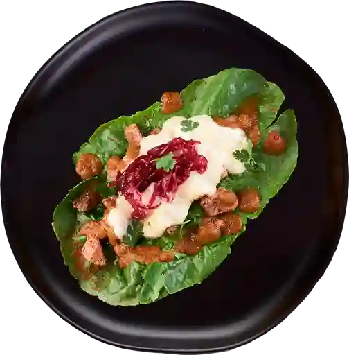 Taco de Carne Hoja Lechuga
