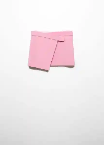 Falda Hadid Fucsia Talla S Mujer Mango