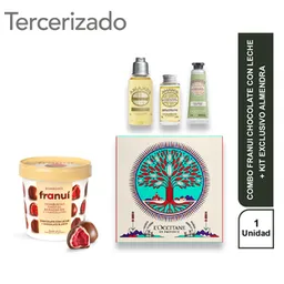 Combo Franui Chocolate Con Leche + Exclusivo Almendra Loccitane