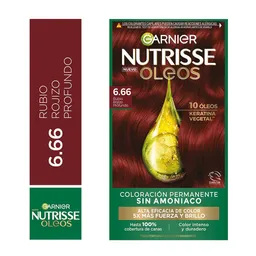 Nutrisse Tinte Cabello Rubio Rojizo Profundo