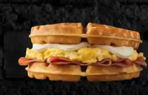 Waffle shazam salado