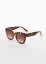 Gafas de Sol Gracia Chocolate Talla 99 Mujer Mango