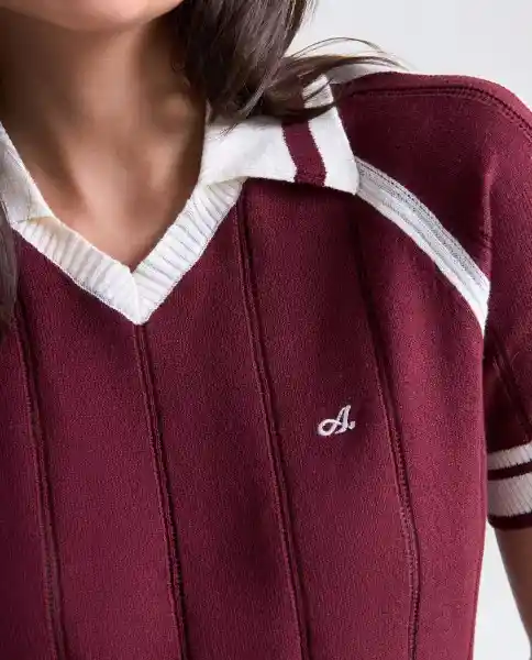 Camiseta Mujer Rojo Talla L 609G013_ROJ191725 Americanino