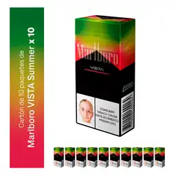 Marlboro Vista Summer X10 Cigarrillos Cartón