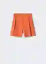 Short Bosco-H Coral Talla L Mujer Mango