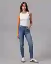 Jean Magic up Mujer Azul Medio Cianeo Talla 6 73017 Rifle