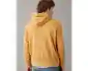 Buzo Hombre Amarillo Talla Small American Eagle