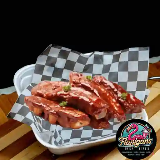 Costillas bbq x 400gr
