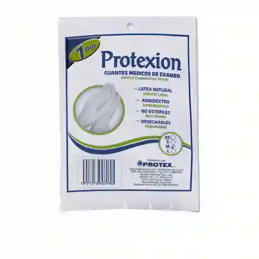 Oufasafe Protex Guante Examen Protex Ion 10 Pares T M