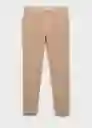 Pantalón Berdam Beige Talla 40 Hombre Mango