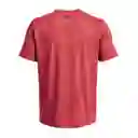 Under Armour Camiseta Tech Jacqrd Hombre Naranja LG 1377052-638