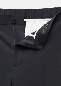 Pantalón Zurich Navy Talla 42 Hombre Mango