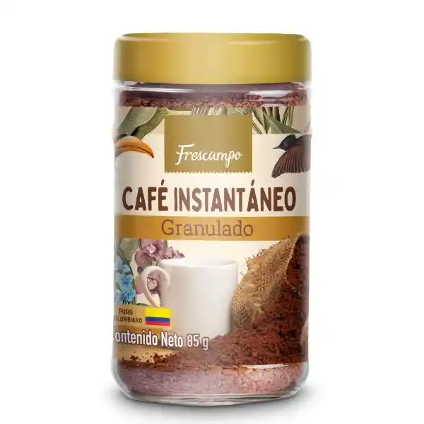 Frescampo Café Instantáneo Granulado Frasco