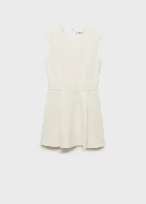 Vestido Marti-h Off White Talla Xl Mujer Mango