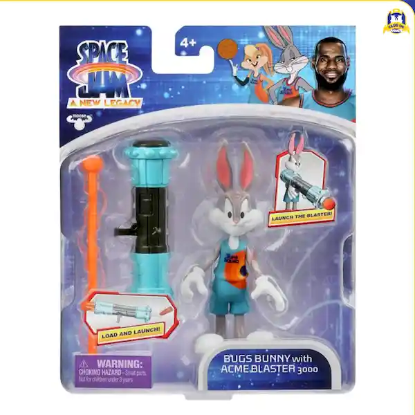 Space Jam Figura Bugs Bunny & Acme Blaster 3000 | Looney Tunes