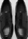 Zapatos Parismo Negro Talla 40 Hombre Mango