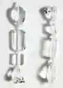 Pendientes Vidre Hielo Talla 99 Mujer Mango