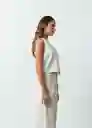 Camisa Laura Mujer Crudo Abedul Claro Talla M 512G398 Naf Naf