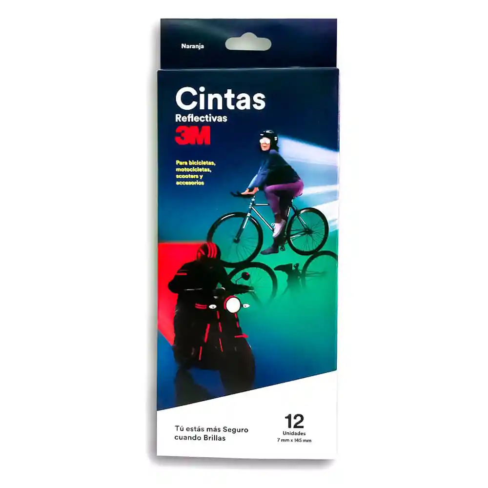 3M Cinta Reflectiva Naranja