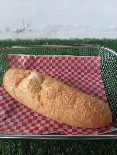 Pan aliñado con queso