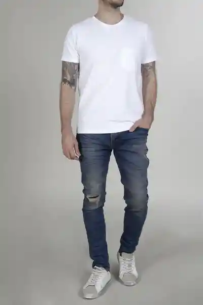 Camiseta Blanco Talla XXL