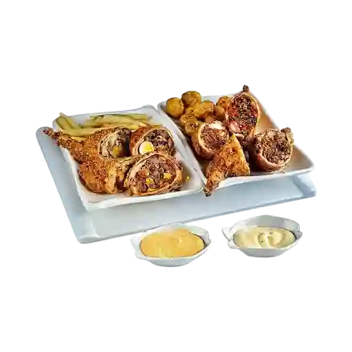 Combo Alitas Buffalo y Burger