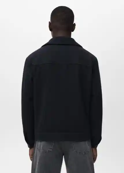 Chaqueta Gael Navy Talla M Hombre Mango