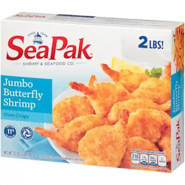 Sea Pak de Camarones Mariposa Jumbo