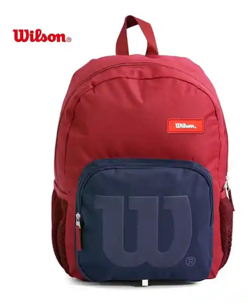 Wilson Morral Patrol Universitario Unisex Rojo Con Azul