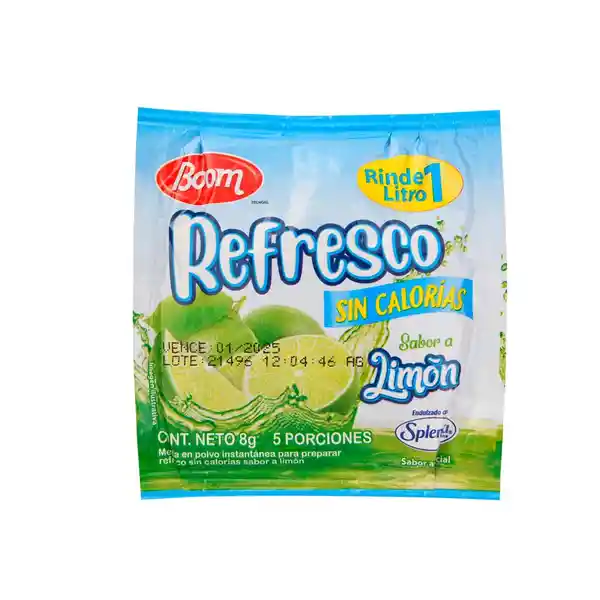 Boom Refresco Light Limón