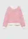 Sudadera Rouge Offwhite Talla 08 Niñas Mango