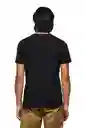 Diesel Camiseta T-Diegos-Ecólogo Negro Talla M