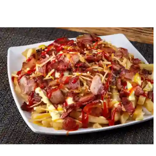 Salchipapa Especial