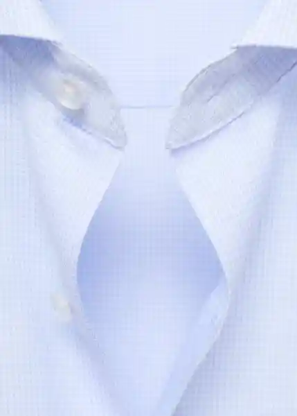 Camisa Luisiana Celeste Talla M Hombre Mango
