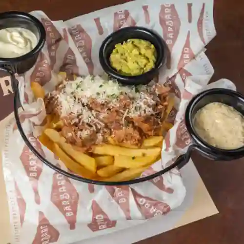French Fries Pulled Pork