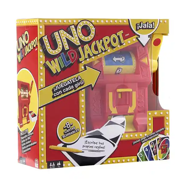 Uno Juego de Mesa Jackpot