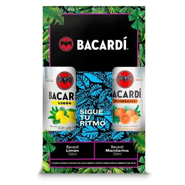 Bacardi Kit Ron Limón + Mandarina