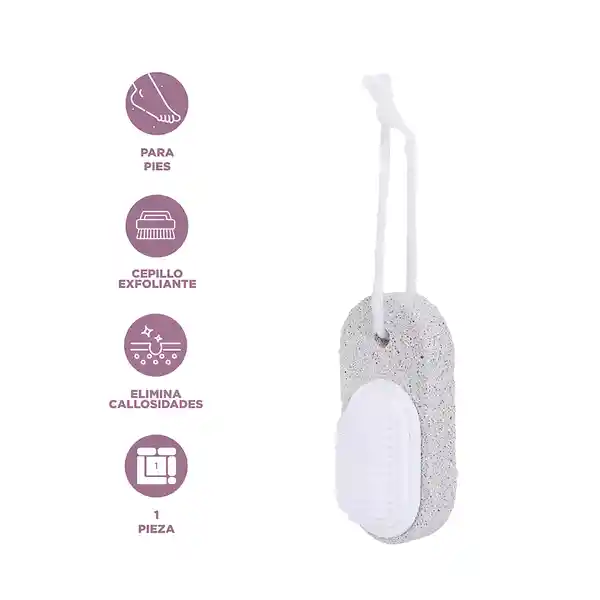 Cepillo Exfoliante Para Pies Miniso
