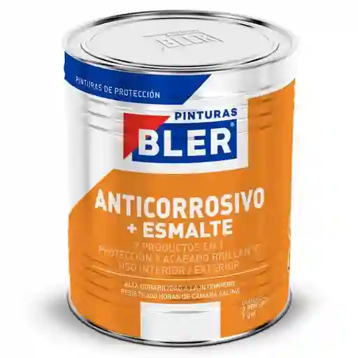 Bler Anticorrosivo Con Esmalte Brillante Negro