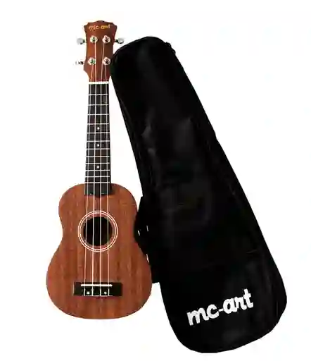 Mc-Art Ukulele Ku-S/B Soprano Estuche