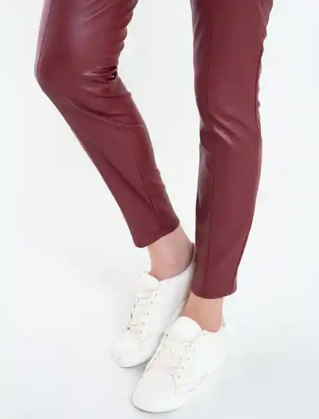 Pantalón Marley Mujer Rojo Syrah Ultra Oscuro Talla M Naf Naf